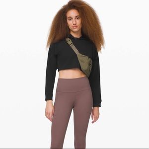 Lululemon all yours cropped hoodie